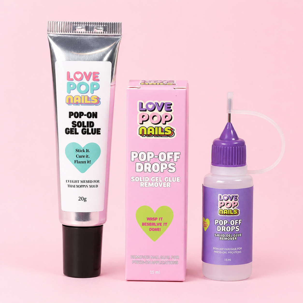 Gel Glue & Glue Remover (Duo Bundle Package)