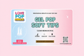 Gel Pop Soft Tips (Clear Medium Oval)