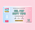 Gel Pop Soft Tips (Clear Medium Square)