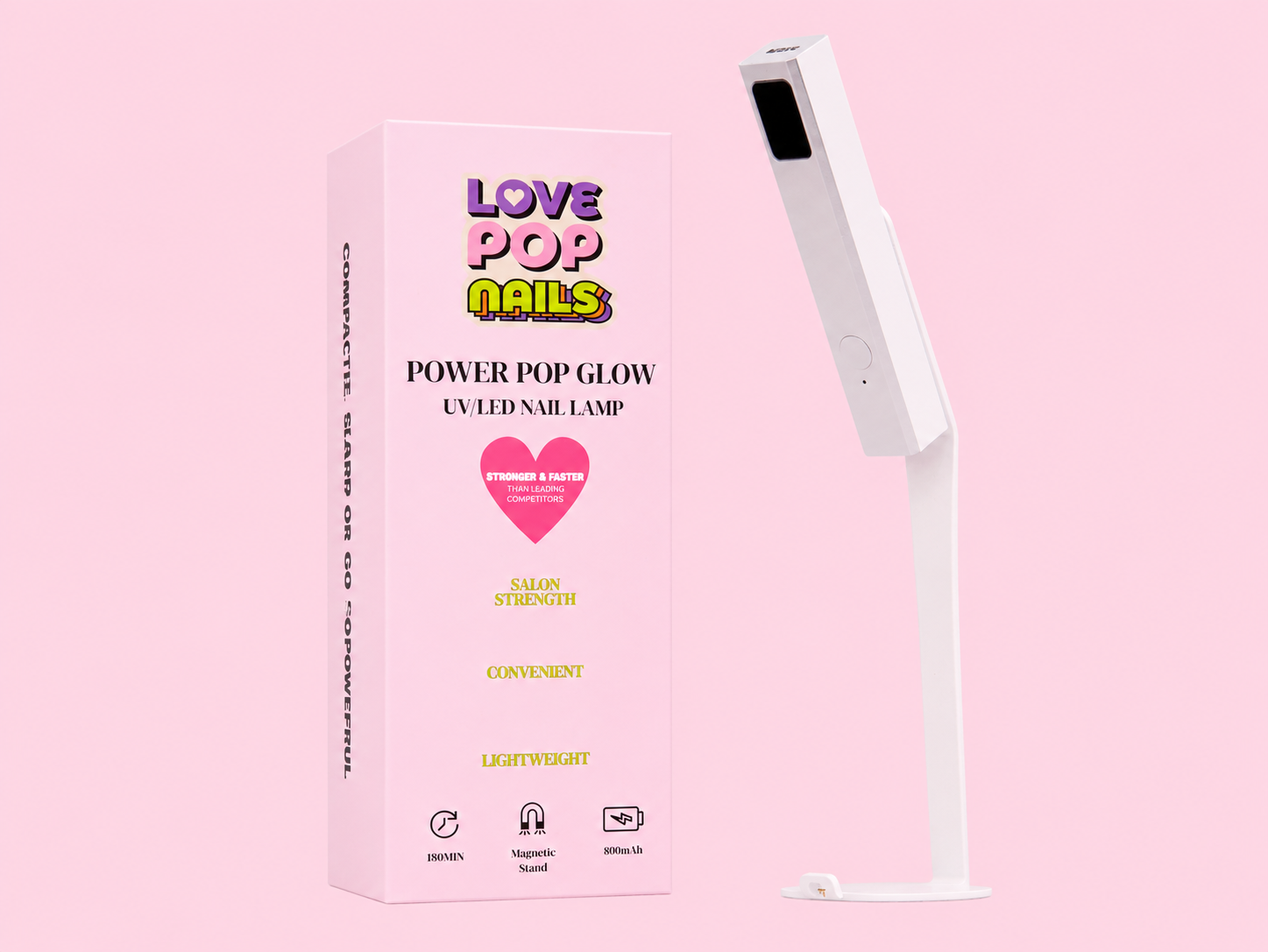 Power Pop Glow (UV/LED NAIL LAMP) White