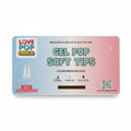 Gel Pop Soft Tips (Clear Medium Oval)