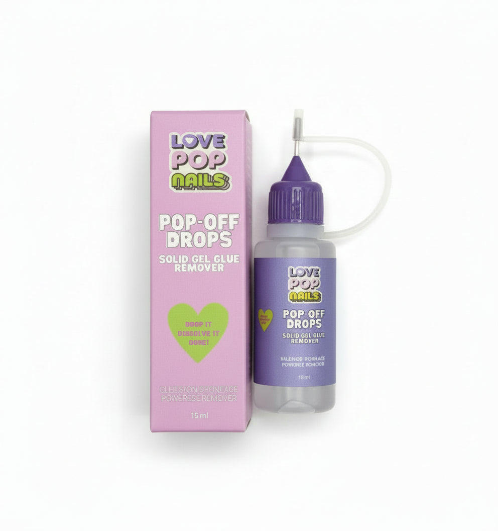 Pop-Off Drops (Solid Gel Glue Remover)