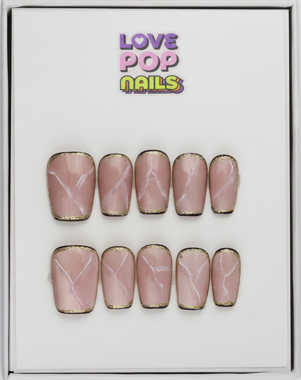 Black Edge Marble Glow