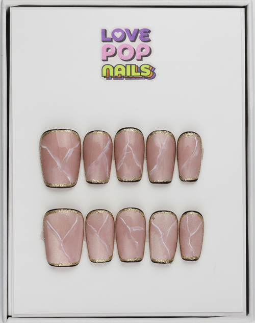 Black Edge Marble Glow